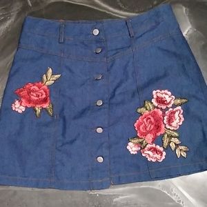 Jean skirt